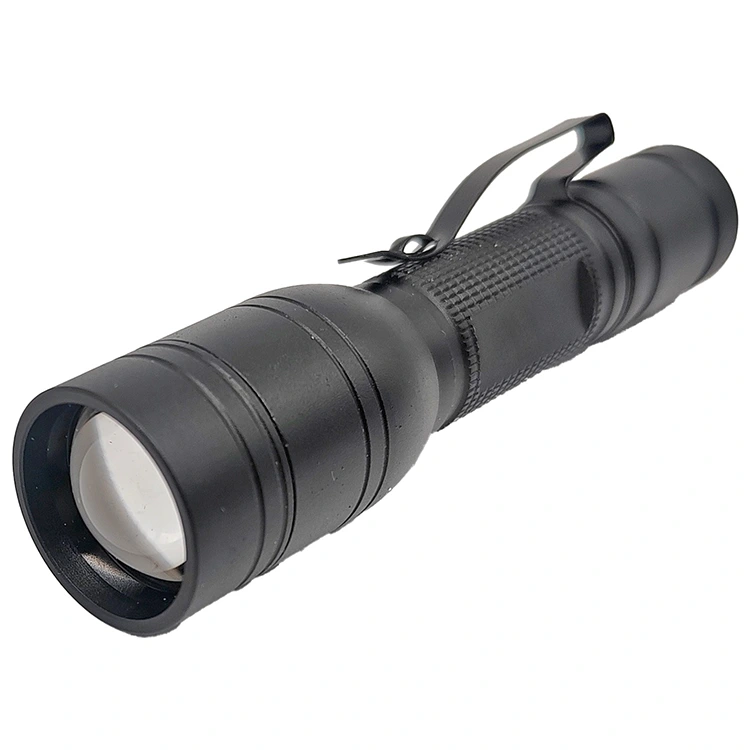 ミニクリップズームLED懐中電灯